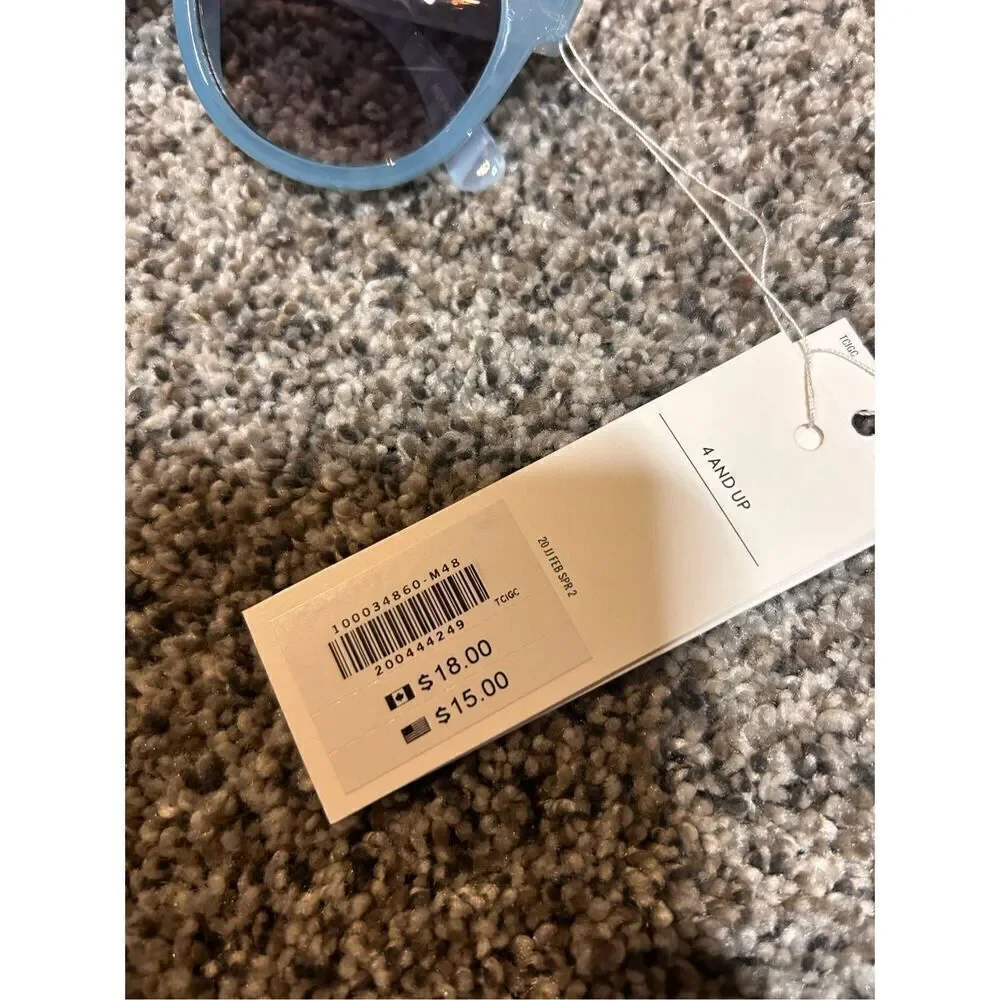 Janie and Jack blue sunglasses size 4 and up C4-4 (2)